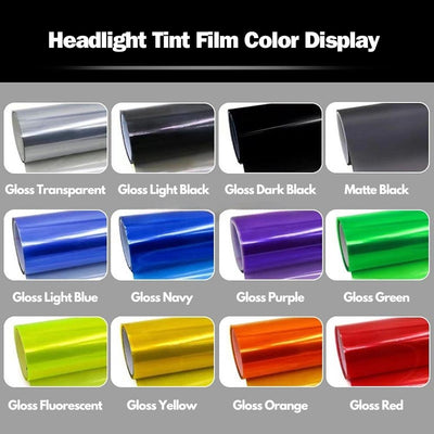 Headlight Tint Film DIY Easy to Install - Car Wraps DIY