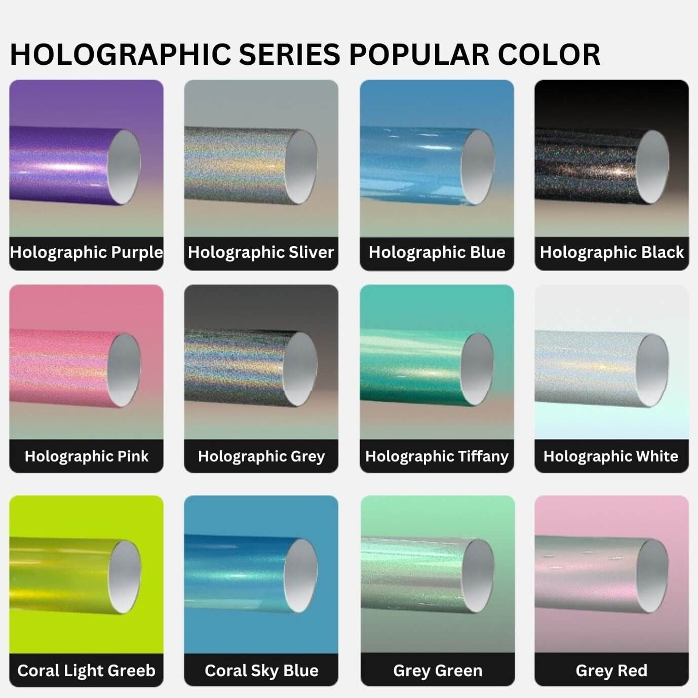 Holographic Car Wrap Vinyl Film DIY Easy to Install