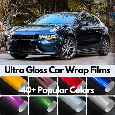 Ultra Gloss Car Wrap Vinyl Film DIY Easy to Install