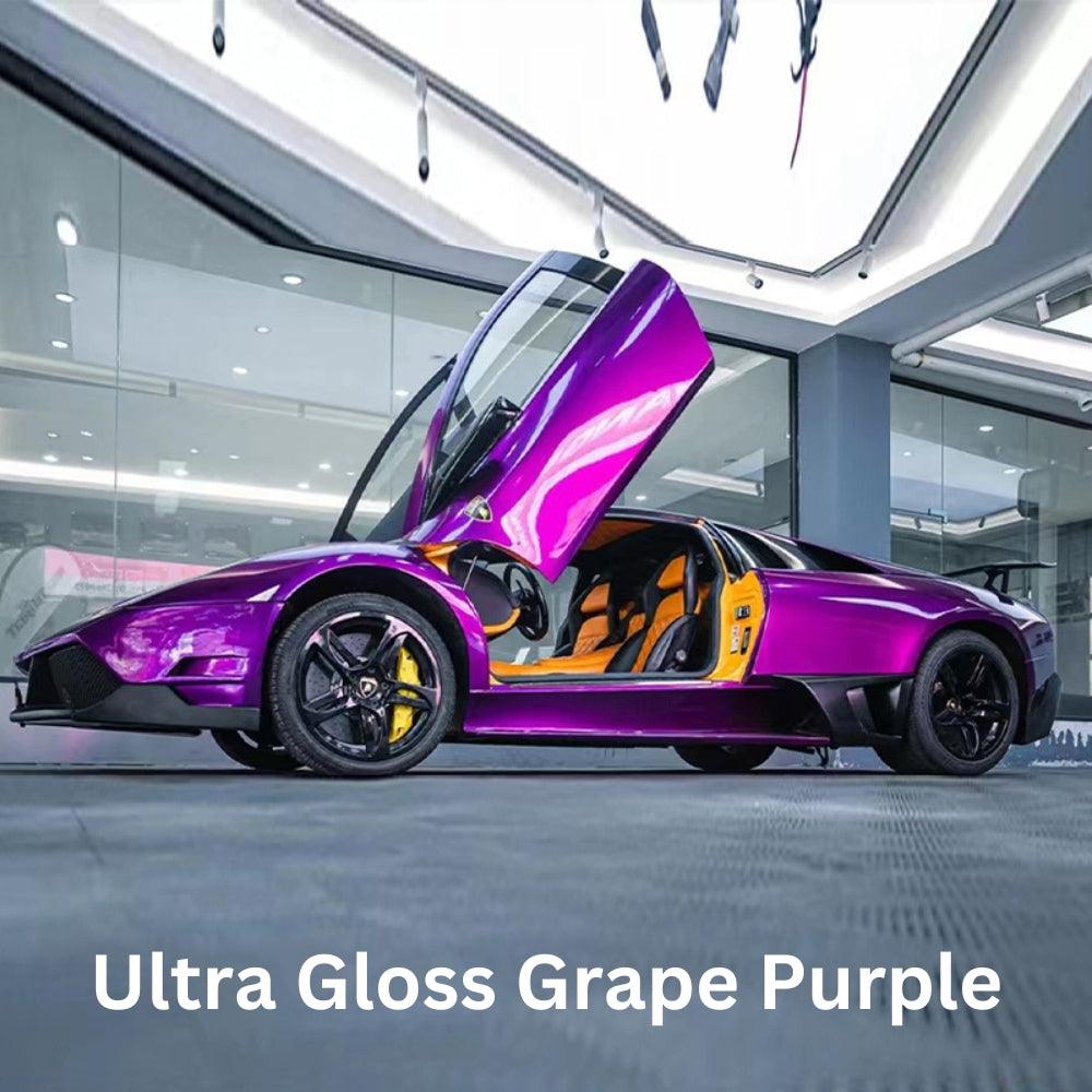 Ultra Gloss Vinyl Car Wrap Film DIY Easy to Install - Car Wraps DIY